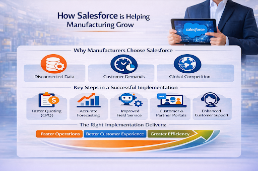 How a Salesforce Consulting Firm in Austin, Texas, Is Powering Manufacturing Growth in 2026 blog cover image