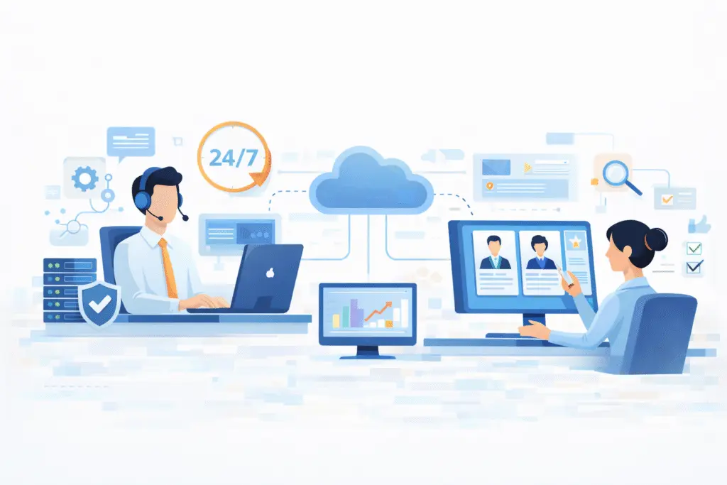 Offshore Development Center (ODC) Services service illustration